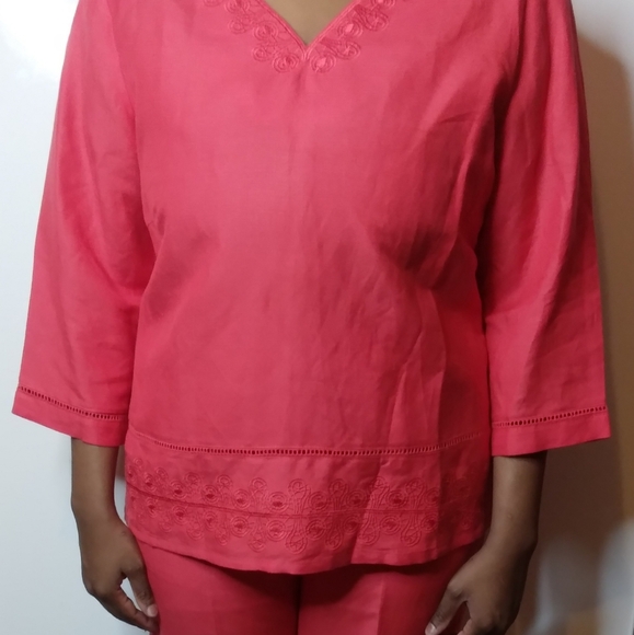 Lino Linen Red Outfit - Picture 8 of 8